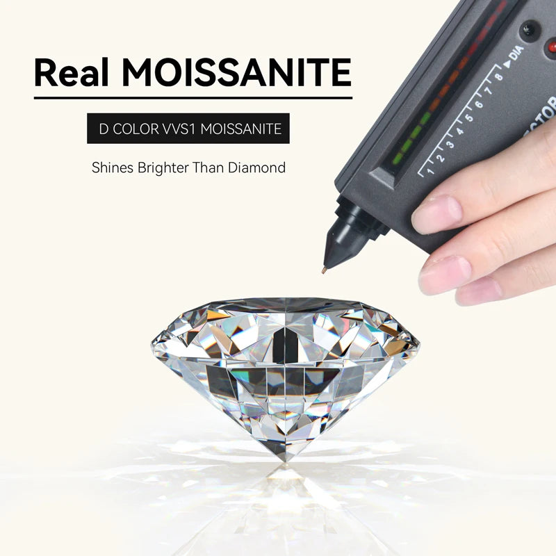 OXTAO Ladies' Fashionable Collarbone Chain Moissanite Diamond Necklace 925 Sterling Silver Fine Jewelry Birthday Gift